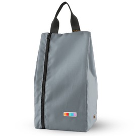 SHIO MOKU Shoe Case, Shoe Bag, Club Activities, Shoe Holder, Ultra Lightweight, Shoe Bag, Gymnasium Shoe Bag, Shoe Bag, For Travel, Business Trips, Sports, Outdoor Activities, gray