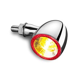 Kellermann LED Rücklicht/Blinker M8 Bullet 1000® DF Chrom, Unisex, Multipurpose, Ganzjährig, Metall
