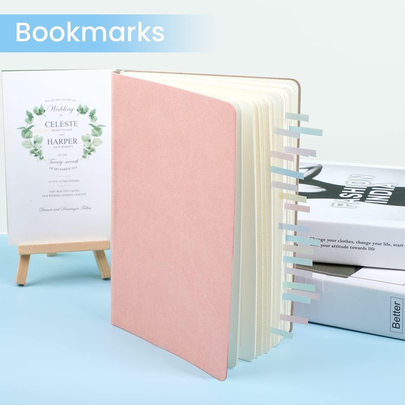 NEWEST 960 Pieces Transparent Highlighter Strips for Reading, Gradient Removable
