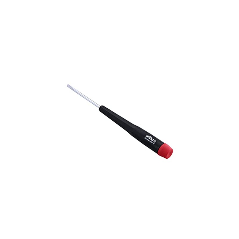 Wiha 96030 - Destornillador ranurado con mango de precisión, 3
