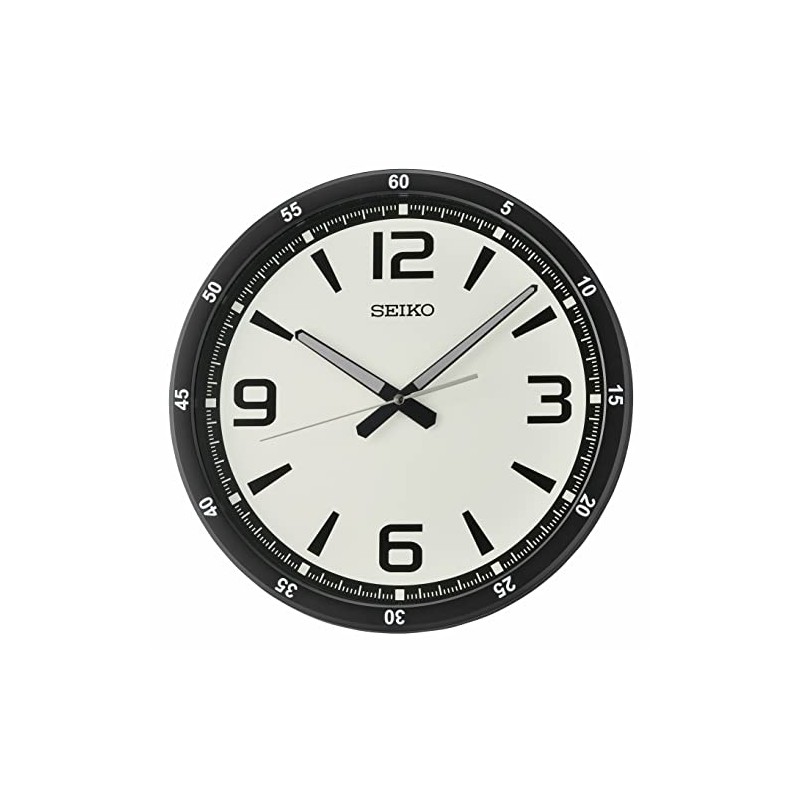 Seiko QXA809JLH Heritage Design Sport Watch Style Non Ticking Wall