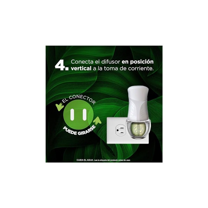 Air Wick 2 Repuestos de Aromatizante de Ambiente Continuo para