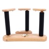 Wood Electric Guitar Wall Mount Horizontal Universal Space Saving Split