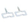 2pcs Exhaust Manifold Clamp Repair Kit Manifold Stud Clamp Replacement