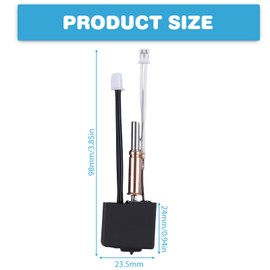 Hotend Kit for Anycbic Kobra 3, 3D Print Head Extruder Kit, Assembled Heating Block with 2 Pieces, 0.4 mm Nozzle, Brass Nozzle for Anycubic Kobra 3/ACE Pro, Pack of 2