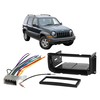 Absolute USA ABS99-6505 Fits Jeep Liberty 2002-2007 Single DIN Stereo