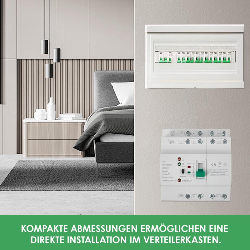 Automatic Transfer Switch 4P 63A 400V