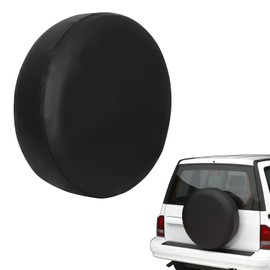 Cubierta de neumático de repuesto para coche, 15 pulgadas, de piel de PVC, resistente al polvo, impermeables, protectores de rueda de repuesto, accesorios de protección universal de