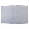 Top Flight Sewn Marble Composition Book, Black/White, College Rule, 9.75