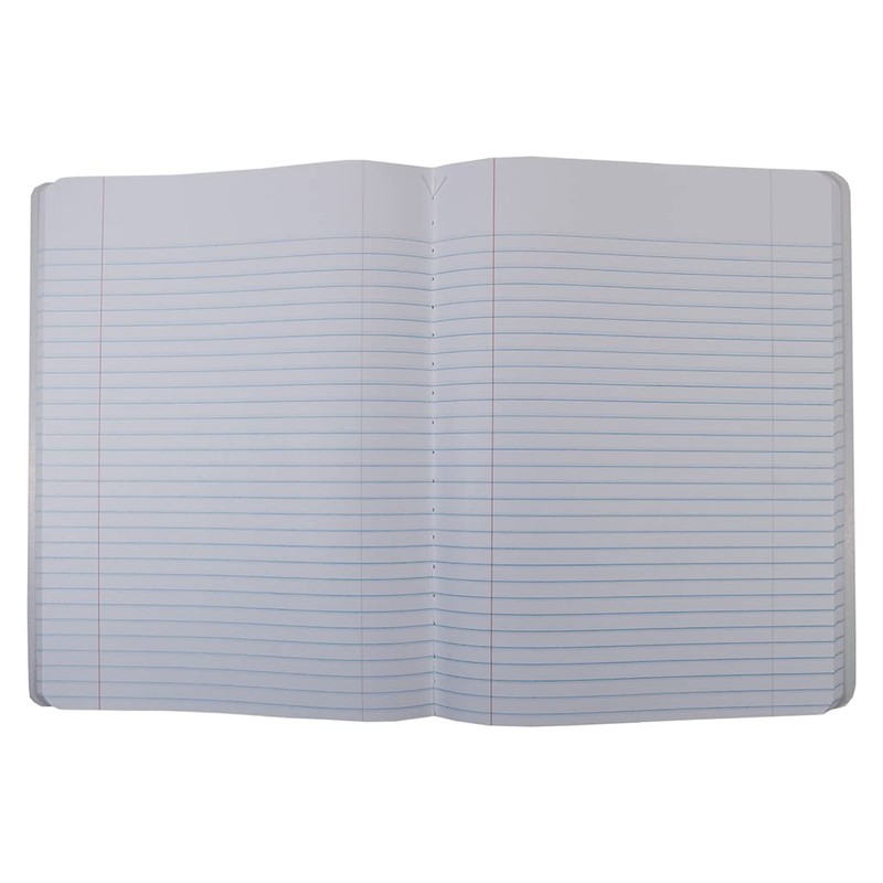 Top Flight Sewn Marble Composition Book, Black/White, College Rule, 9.75