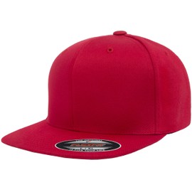 Flexfit Pro-Baseball On Field para Hombre, Rojo, L/XL, Rojo -, Large-X-Large