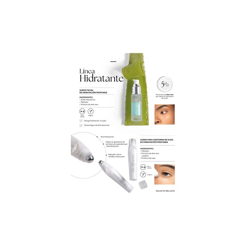 Suero Facial Hidratante Seytú Con Aloe Vera 30ml