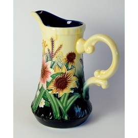 Old Tupton Ware Art Deco "Summer Bouquet" Design 6" Jug