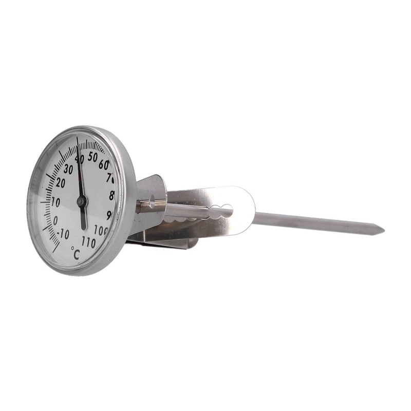 Coffee Thermometer Stainless Steel Food Making Milk Thermometer for Kitchen