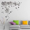 WALPLUS Butterfly Vine Wall Stickers for Kids Rooms - Nursery