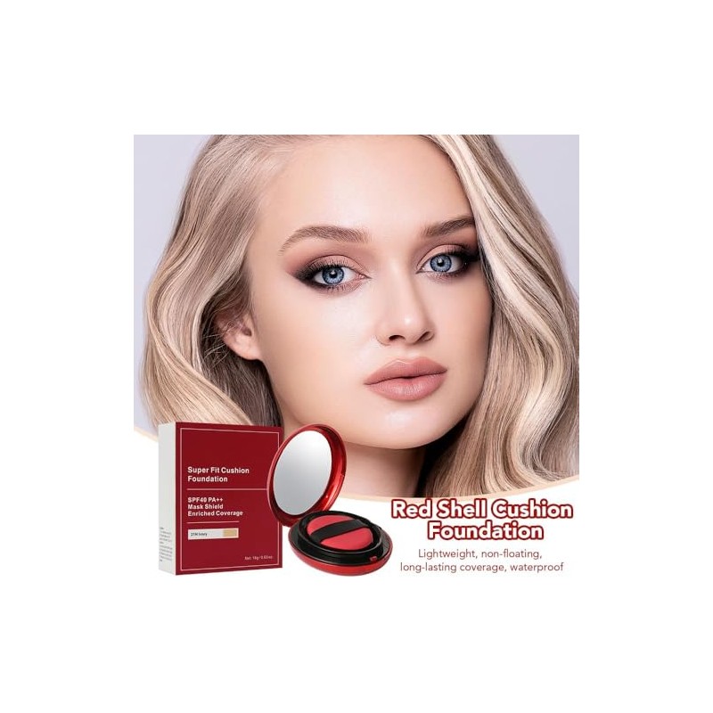 Base de Maquillaje Red Cushion, Air Cushion CC Cream, Super