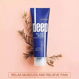 DoTERRA Deep Blue doterra Rub Body Cream - 4 oz EXP:2026