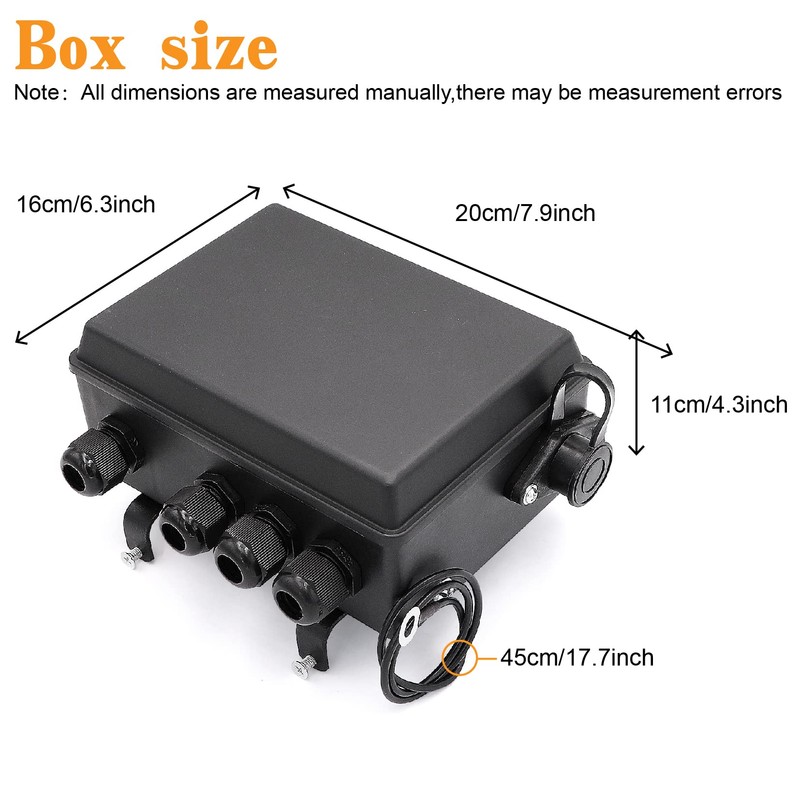 Torkettle Winch Solenoid Relay Control contactor Box for 8000-17000lbs Electric