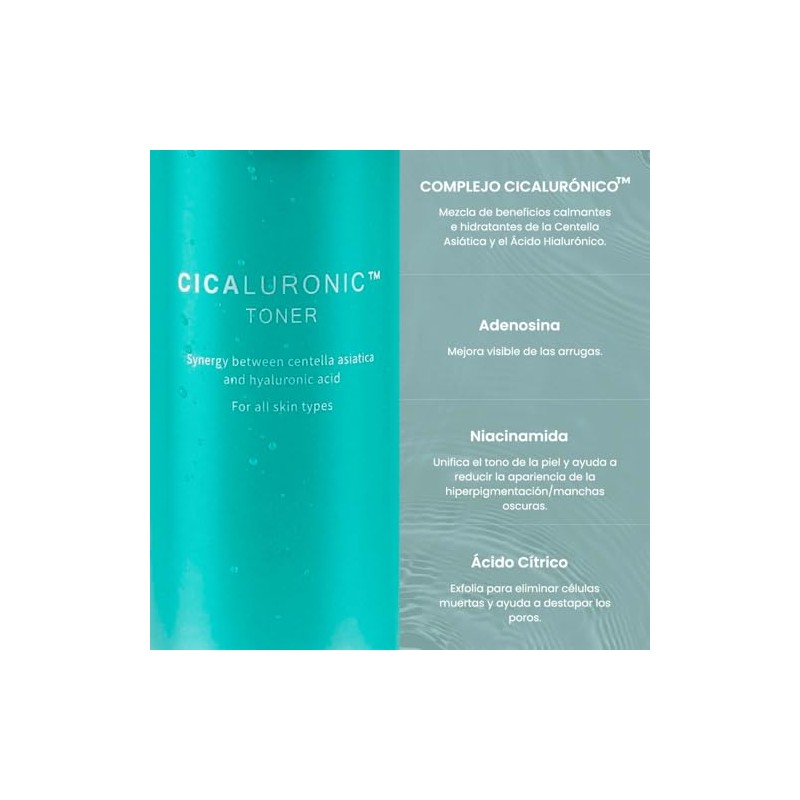 MIZON – Tónico Facial Coreano Cicaluronic 150 ml – Con
