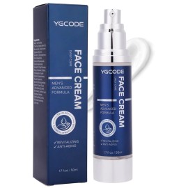 YGCODE 6 in 1 Mens Face Moisturizer - Face Cream for Men - Anti-Aging Face Cream