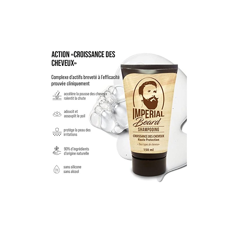 Imperial Beard - Hair Growth Shampoo - 150 ml Tube