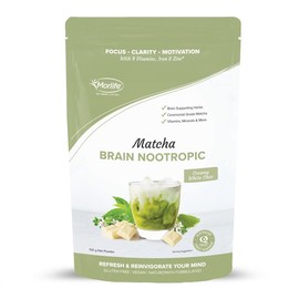 Morlife Matcha Brain Nootropic Creamy White Choc 100g