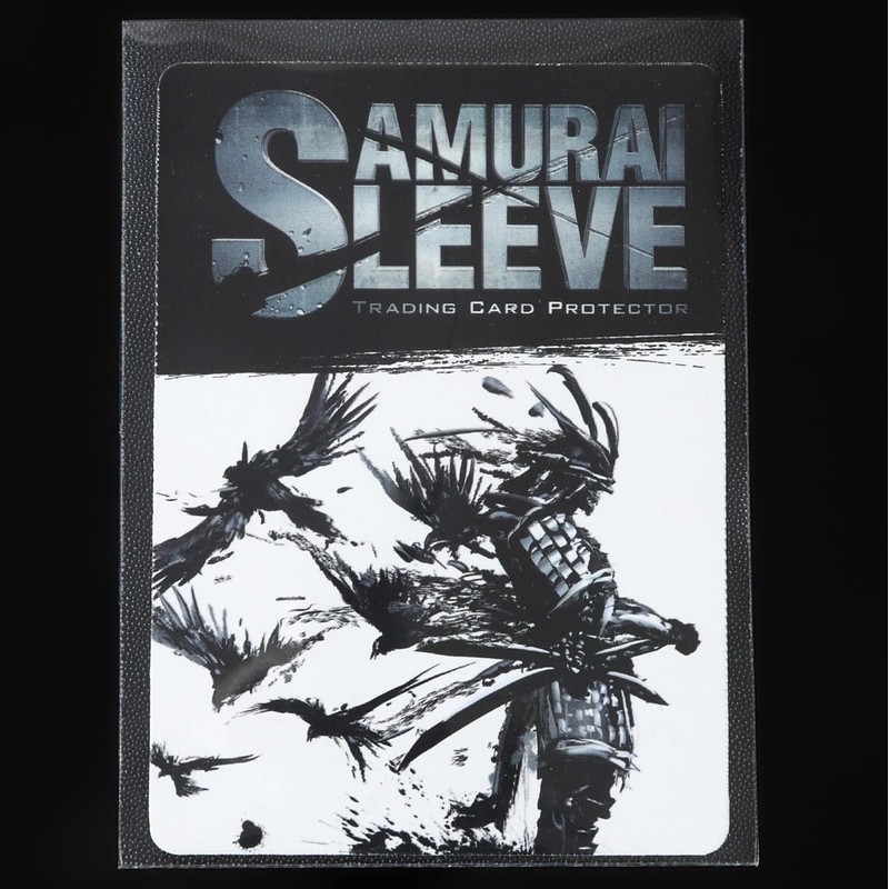 JINSELF O-150 Samurai Sleeves, Oversized Sleeve, Embossed Card Game, Card