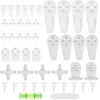 emperoch Pack of 44 Picture Hooks Hardwall Picture Hooks Traceless