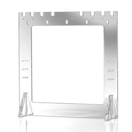 RENIAN Jewelry Photography Props Board Acrylic Frame Tabletop Stand for Studio Shooting Necklaces, Stud Earrings and Earrings Drop Dangle Display Holder