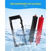iRobacc Pack of 4 Main Brush Accessories for Roborock S8