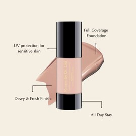 Allergen-Free Moisturizing Full Coverage Foundation I Formulated to Protect and Hydrate I Vegan EpiLynx by Dr. Liia