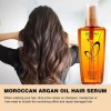 Sérum Capilar Con Aceite De Argán Marroquí, Ligera, En Aeros