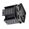 Coin Counter Coin Sorter with Pen Holder Rotatable Piggy Bank