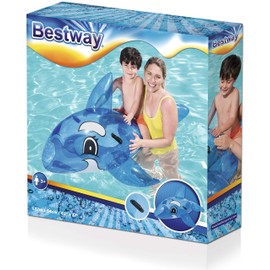 Bestway Baby Whale Swimming Toy from 3 Years 157 x 94 cm Blue