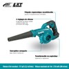 Makita DUB185Z 18V Cordless Leaf Blower and Vacuum Cleaner Body