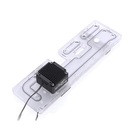 Bykski Distro Plate - Deepcool EATX 55 - PMMA w/ 5v Addressable RGB (RBW) (RGV-DP-EATX-55)