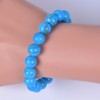 Justinstones Dyed Blue Howlite Gemstone Crystals Chakra Beads Bracelet Reiki