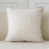 Virellisee Beige Modern Couch Throw Pillow Covers 18x18 Inch Set