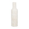 Deco 79 Bamboo Wood Decorative Vase Tall Woven Floor Centerpiece