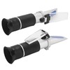 Syrup Refractometer Handheld Portable High Accuracy Fruit Concentration Tester for