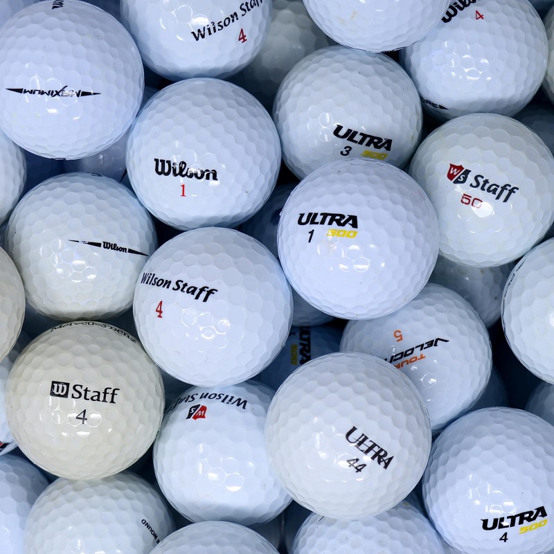 Second Chance Recycled Lake Golf Balls, Used Golf Balls -