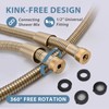 JASYA 59 Inches Shower Hose Replacement Gold 304 Stainless Steel