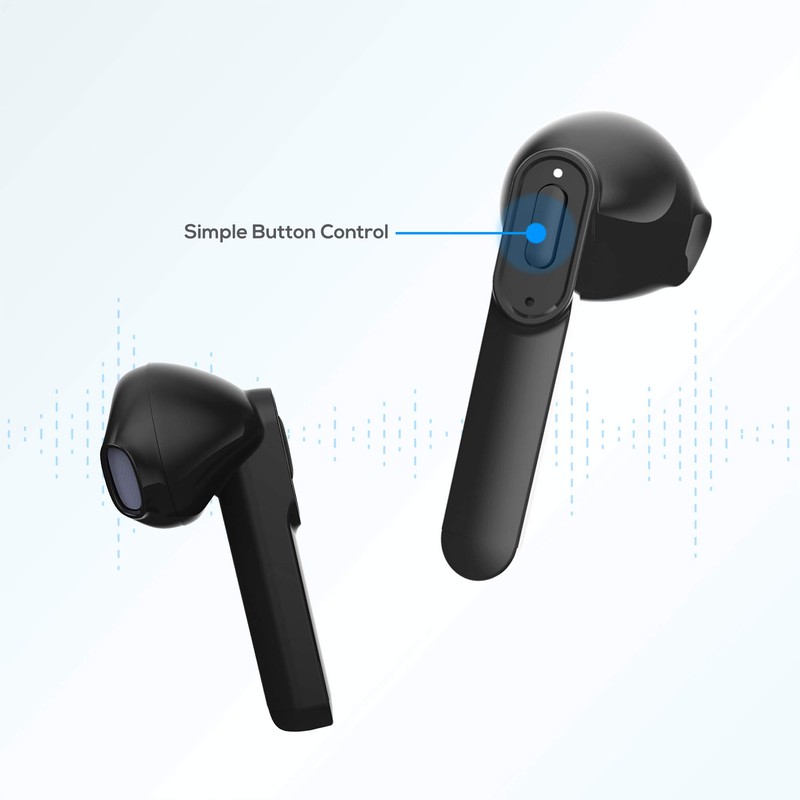 mbeat E1 True Wireless Bluetooth Earbuds in-Ear Stereo Bluetooth Headphones