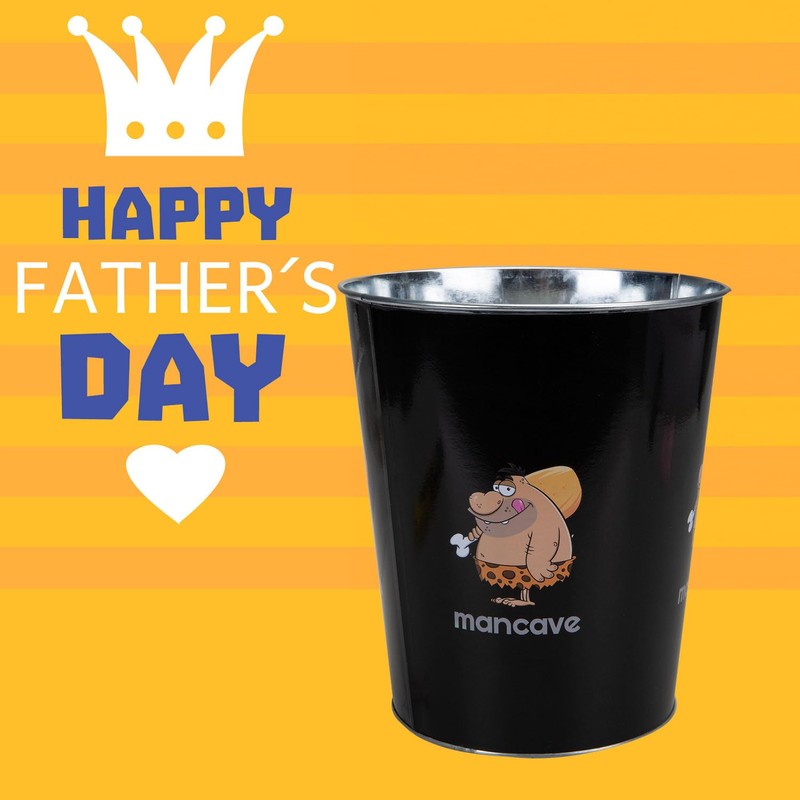 VFM - Man Cave Waste Bin Best Dad Ever Fun