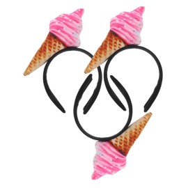 OATIPHO Ice Cream Headbands for Women 3pcs Spa Hair Accessories for Makeup Washing Face