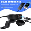 ABCERRSI Motorcycle USB Charger QC 3.0 Phone Charger Dual USB