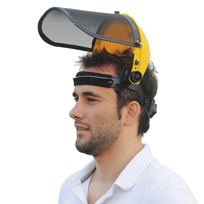 Dapetz ® Mesh Safety Visor - Mesh Features Single Point