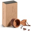 Walnut Coffee Scoop 9g Capacity Nature Wooden Measuring Spoon