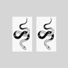 Oottati 2 Sheets Small Tiny Temporary Tattoo Stickers Hand Arm