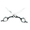 Professional Hair Scissors Elite Cuts 6.0 Inch Japanese J2 Black-Stainless